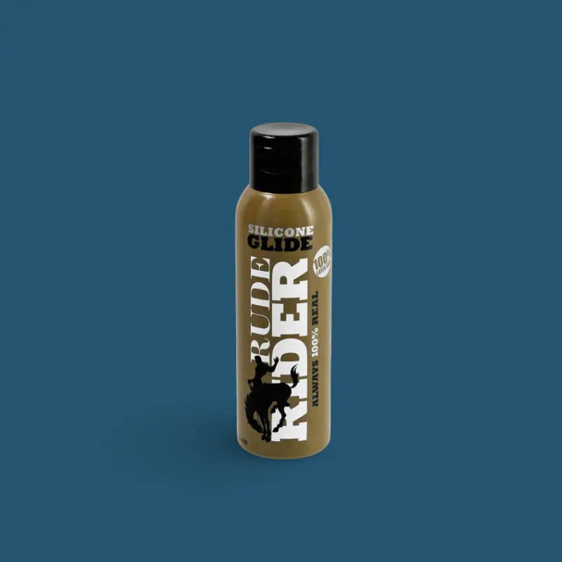 Lubrifiant silicone Rude Rider Glide, qualité médicale | Dark-Ink