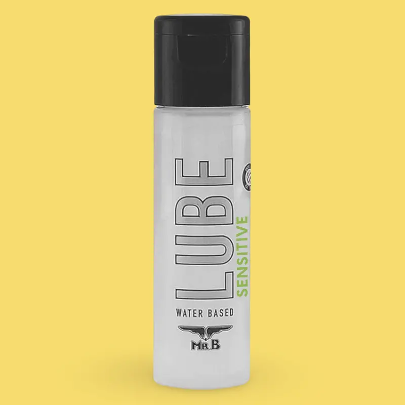Mister B LUBE Sensitive Water-Based Lubricant, aloe vera | Dark-Ink