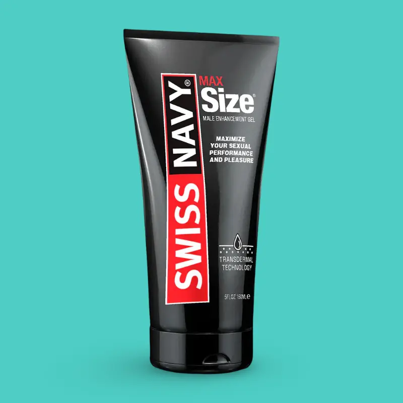 Gel estimulante Max Size Swiss Navy, Butea Superba | Dark-Ink