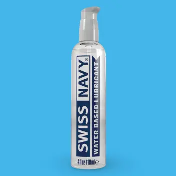 Swiss Navy Gleitgel auf Wasserbasis, Gel-to-Liquid-Formel | Dark-Ink