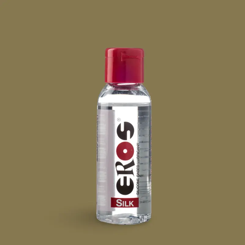 EROS Silk silicone lubricant CE-certified, 50 ml or 250 ml | Dark-Ink