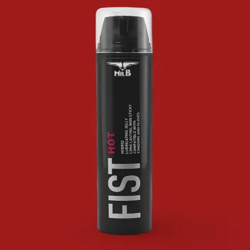 Mister B FIST Hot Fisting Lube, warming hybrid jelly | Dark-Ink