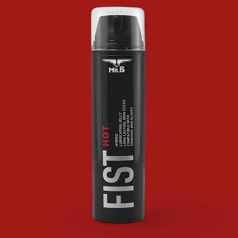 Mister B FIST Hot Fisting Lube, warming hybrid jelly | Dark-Ink