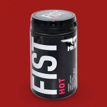 Mister B FIST Hot Fisting Lube, warming hybrid jelly | Dark-Ink