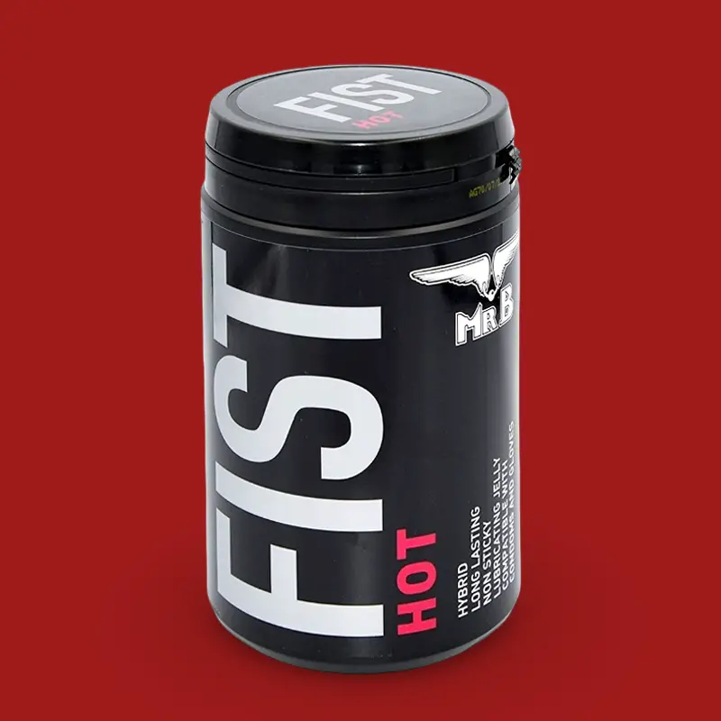 Mister B FIST Hot Fisting Lube, warming hybrid jelly | Dark-Ink