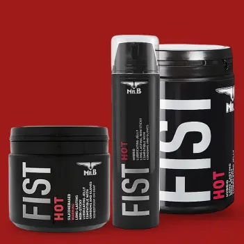 Mister B FIST Hot Fisting Lube, warming hybrid jelly | Dark-Ink