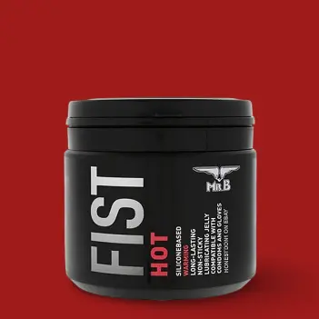 Mister B FIST Hot Fisting Lube, warming hybrid jelly | Dark-Ink