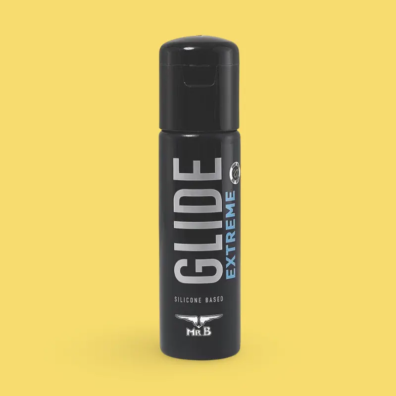 Lubricante de silicona Mister B GLIDE Extreme, Laureth-9 | Dark-Ink