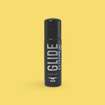 Lubricante de silicona Mister B GLIDE Extreme, Laureth-9 | Dark-Ink