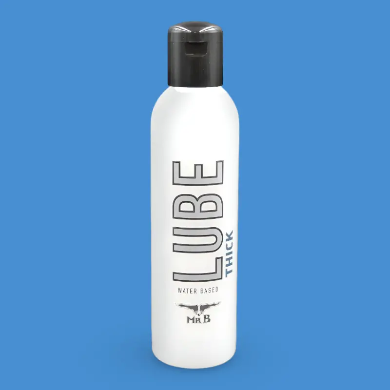 Mister B LUBE Thick Water-Based Lubricant, high viscosity | Dark-Ink