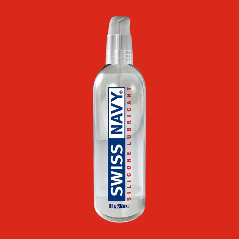 Lubricante de silicona Swiss Navy, bomba waterproof | Dark-Ink