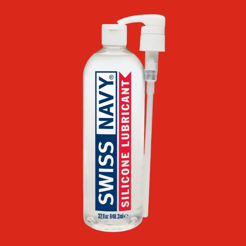 Lubricante de silicona Swiss Navy, bomba waterproof | Dark-Ink