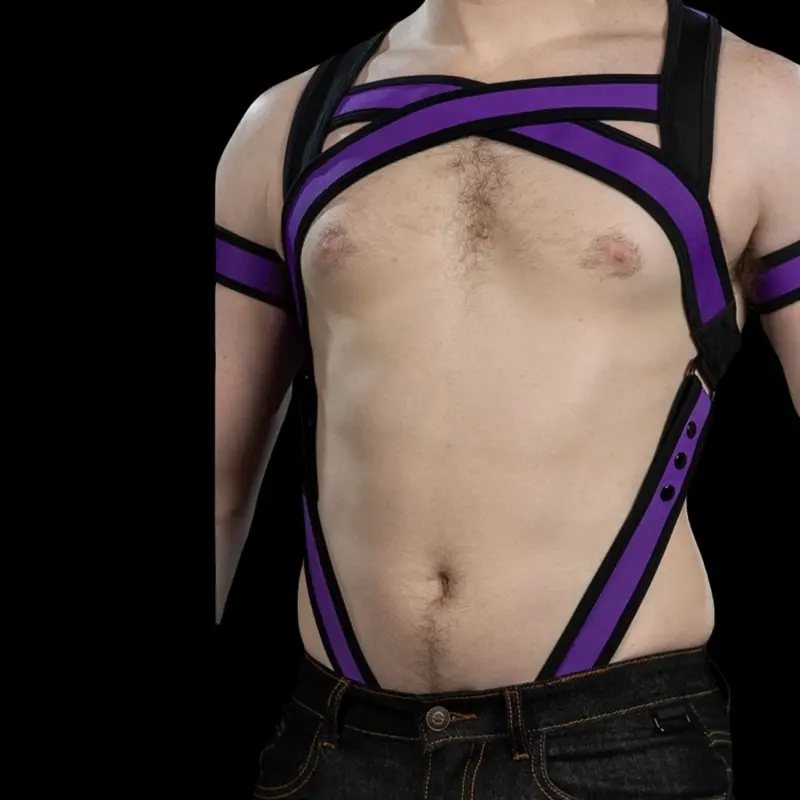 Cock Strap Neopren X-Factor Bold Color Mr S Leather | Dark-Ink