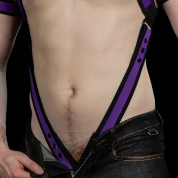 Cock strap X-Factor Bold Color Mr S Leather, 14 coloris | Dark-Ink