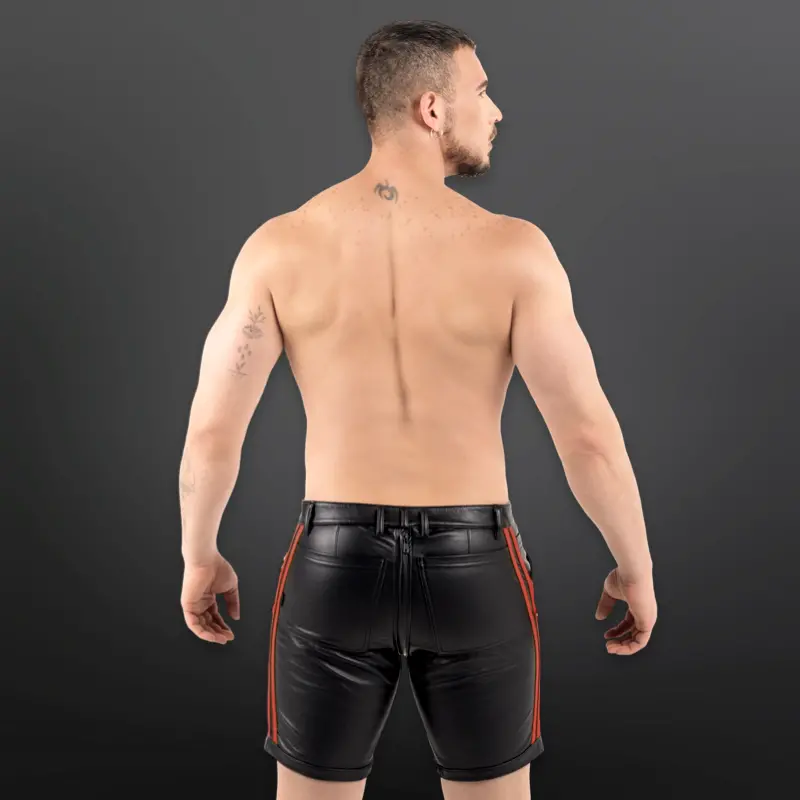 RØK Biker Shorts Rear Zip mit Rückreißverschluss, 2 Farben | Dark-Ink