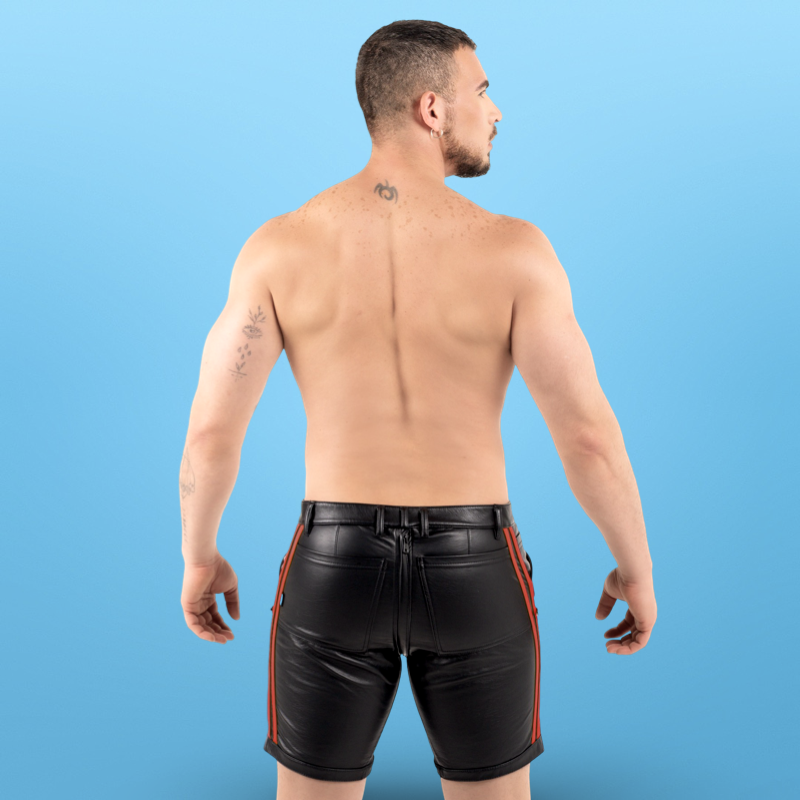 ROK Biker Rear Zip Short 2 Couleurs