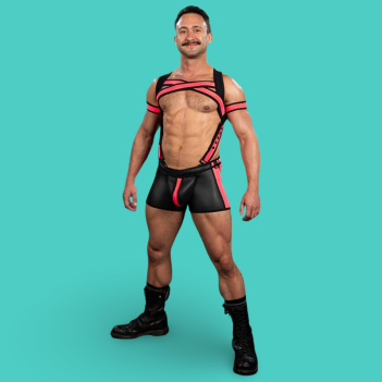 X-Factor Bold Color Body Harness - 14 Couleurs
