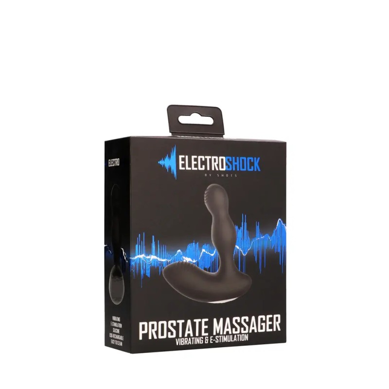 Electro shock prostate massager