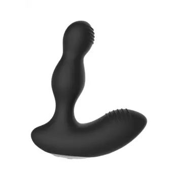 OUCH! E-Stim Prostate Massager, 10 Speeds, Silicone | Dark-Ink