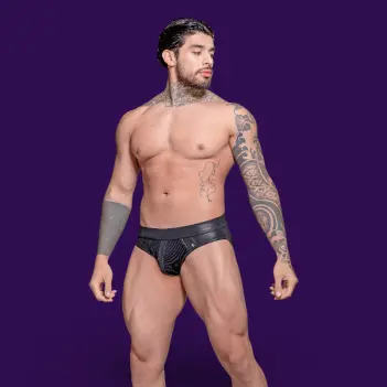 RØK Rebel Jock Brief, Jockstrap mit Brief-Schnitt | Dark-Ink