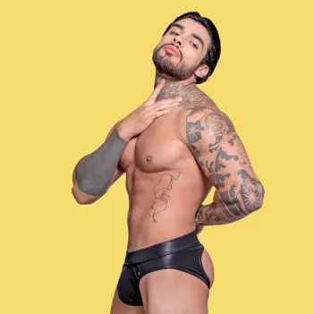 Jockstrap RØK Rebel Jock Brief, corte brief | Dark-Ink