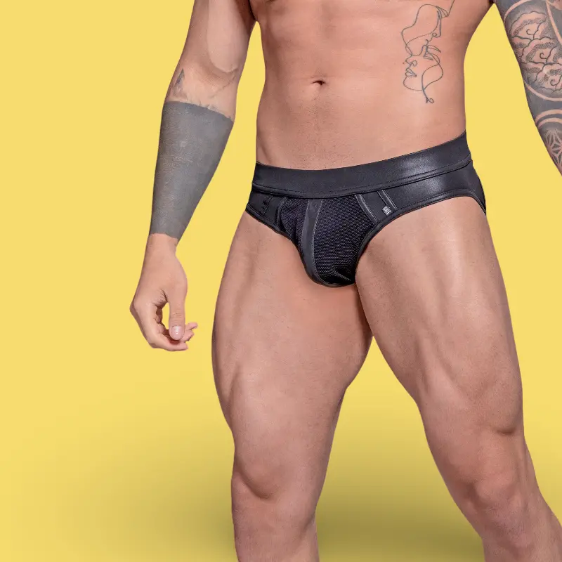 Jockstrap RØK Rebel Jock Brief, corte brief | Dark-Ink