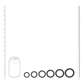 Set cockring silicona LEVELZ Classic 6 tallas negro | Dark-Ink