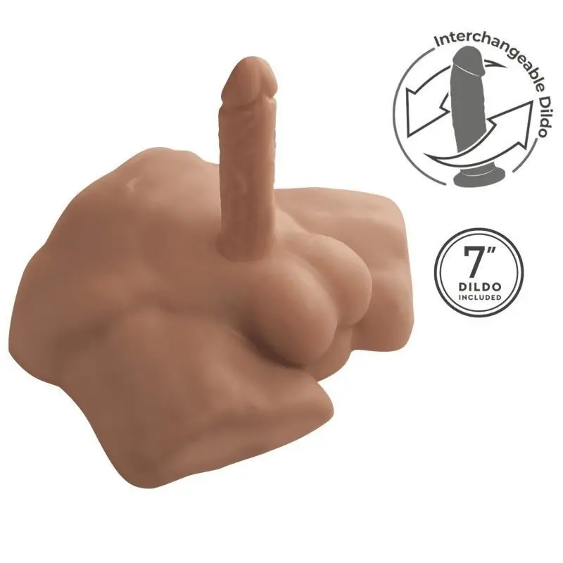 Torse masculin Apollo S SILEX D, demi-torse Silexpan | Dark-Ink