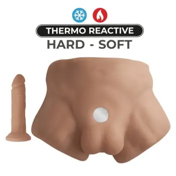 Torse masculin Apollo S SILEX D, demi-torse Silexpan | Dark-Ink