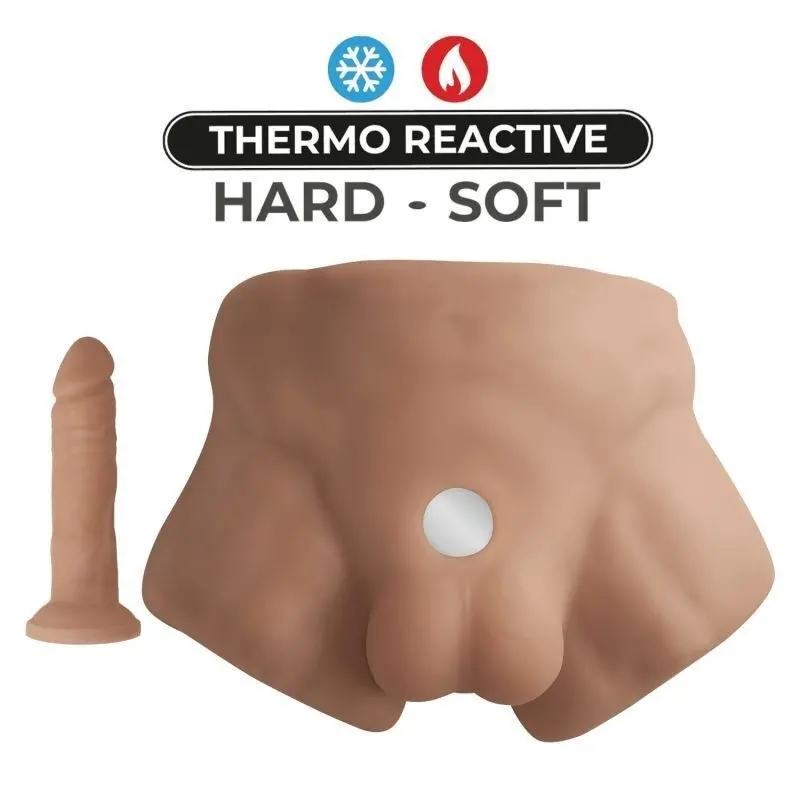 Torse masculin Apollo S SILEX D, demi-torse Silexpan | Dark-Ink