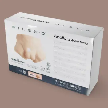 Torse masculin Apollo S SILEX D, demi-torse Silexpan | Dark-Ink
