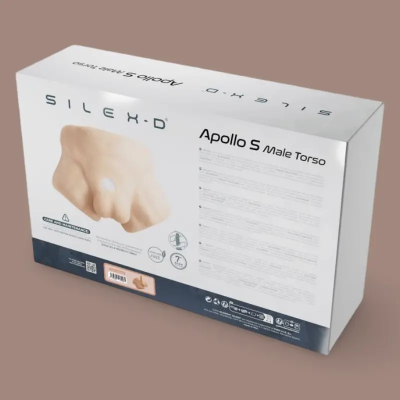 Torse masculin Apollo S SILEX D, demi-torse Silexpan | Dark-Ink