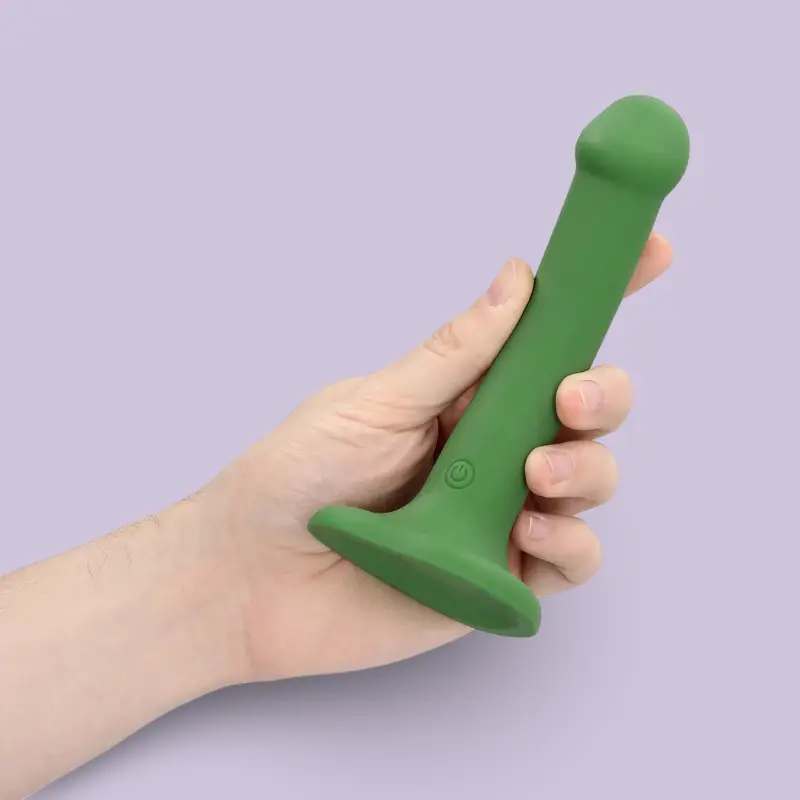 Gode vibrant non-phallique Loveline, 3 tailles | Dark-Ink
