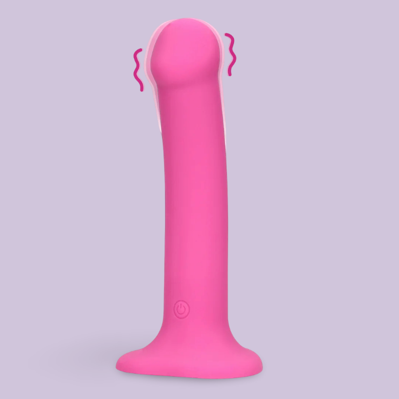 Loveline Non-Phallic Vibrating Dildo