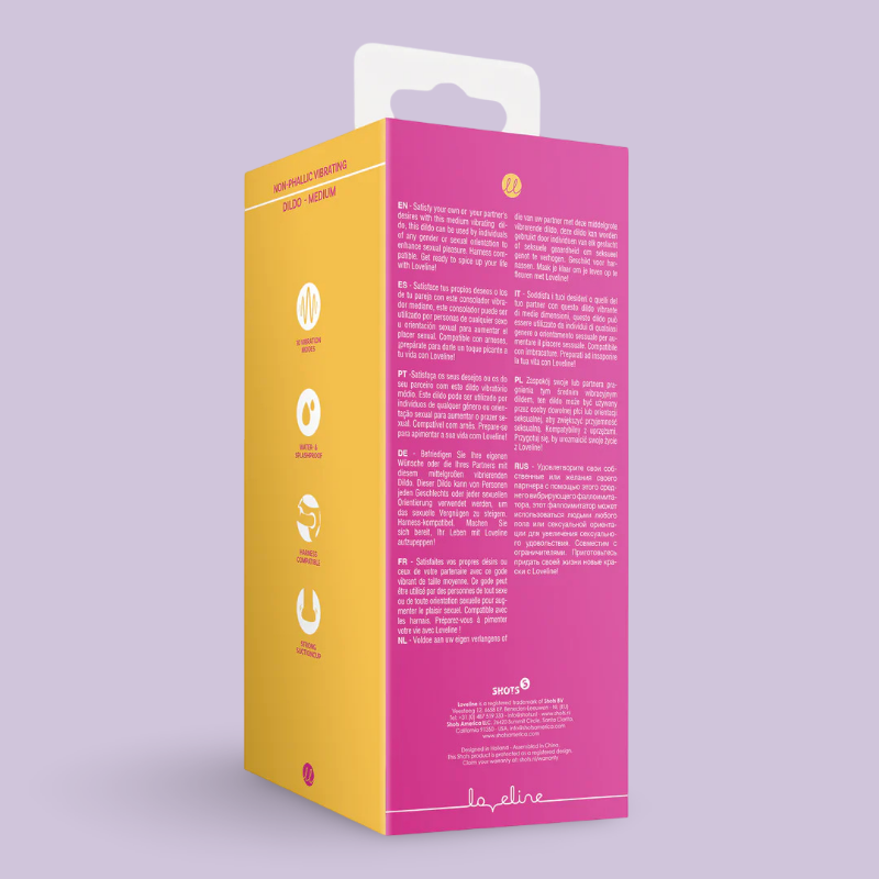 Loveline Non-Phallic Vibrating Dildo