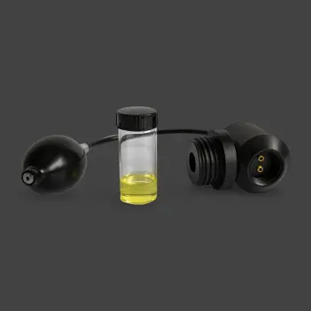Kit bomba arôme para máscara de gas GASMASTER | Rosca M40 | Dark-Ink