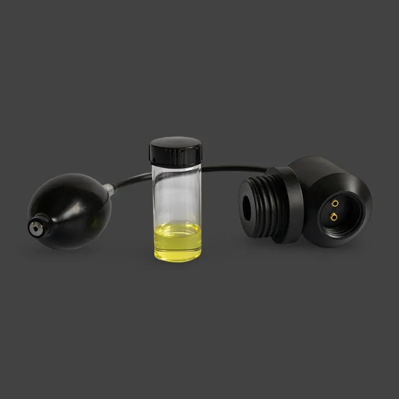Kit bomba arôme para máscara de gas GASMASTER | Rosca M40 | Dark-Ink