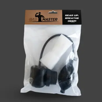 Kit bomba arôme para máscara de gas GASMASTER | Rosca M40 | Dark-Ink
