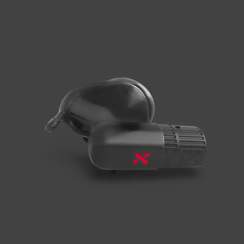 Poppers Maske XTRM Ultimate Aroma Mask, aufblasbares Ventil | Dark-Ink