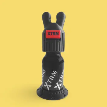 Inhalateur poppers XTRM KINKY Double Leakproof + support | Dark-Ink