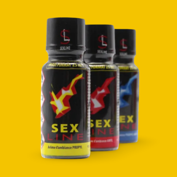Poppers Sexline Yellow Isopropyl 25ml