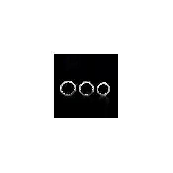 DARKLINE ZE NUT Glans Ring, matte steel, 90 g, 3 sizes | Dark-Ink