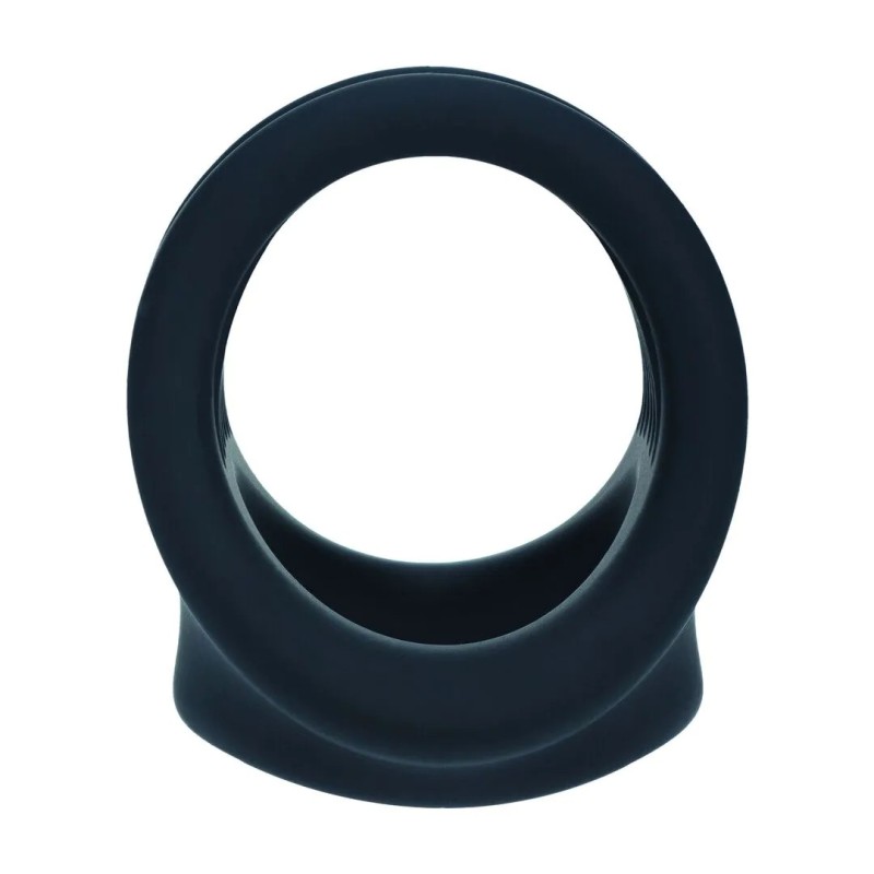 Silicone Cock and Ball Harness - Black