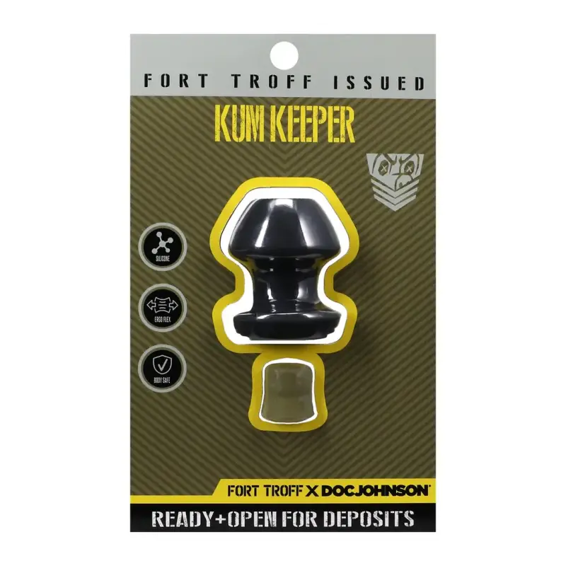 Plug anal creux Kum Keeper Fort Troff, bouchon sans fuite | Dark-Ink