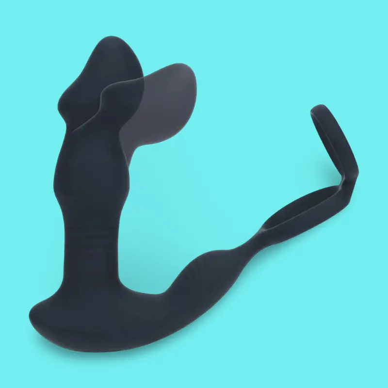 LEVELZ Prostata-Massager Come-Hither Thrusting Penisring | Dark-Ink