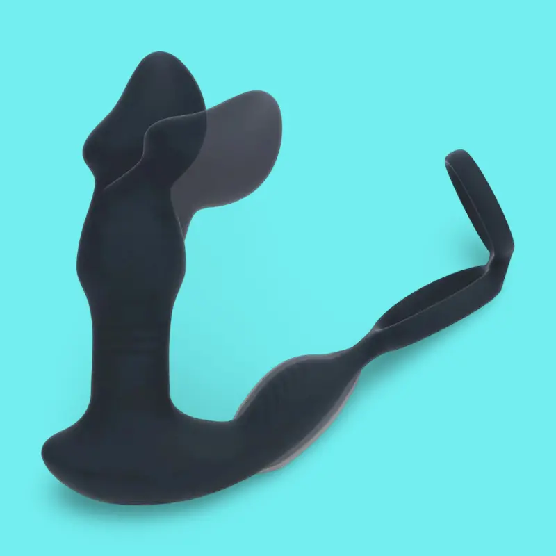LEVELZ Prostata-Massager Come-Hither Thrusting Penisring | Dark-Ink