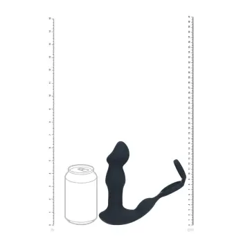 LEVELZ Prostata-Massager Come-Hither Thrusting Penisring | Dark-Ink