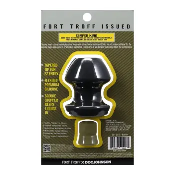 Plug anal creux Kum Keeper Fort Troff, bouchon sans fuite | Dark-Ink
