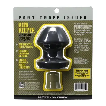 Plug anal creux Kum Keeper Fort Troff, bouchon sans fuite | Dark-Ink