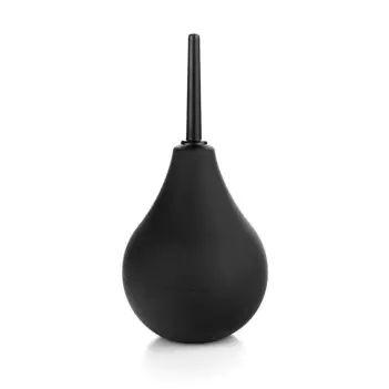 Prowler RED anal douche bulb, removable ABS nozzle, 3 sizes | Dark-Ink